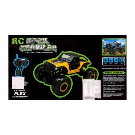 Radio -controlled jeep "Krauler", 1:20, works from the battery, the color is green-8