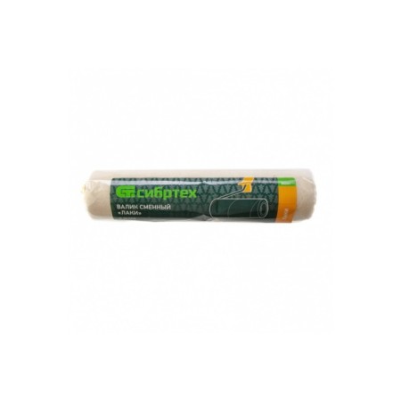 Sibrtekh -shaped roller 80241, velor, d = 48 mm, handle d = 6 mm, pile 5 mm, 250 mm-3