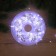 Garland "Mishura" 20 m dew, IP44, silver thread, 600 LED, 8 modes, white glow, 18 V