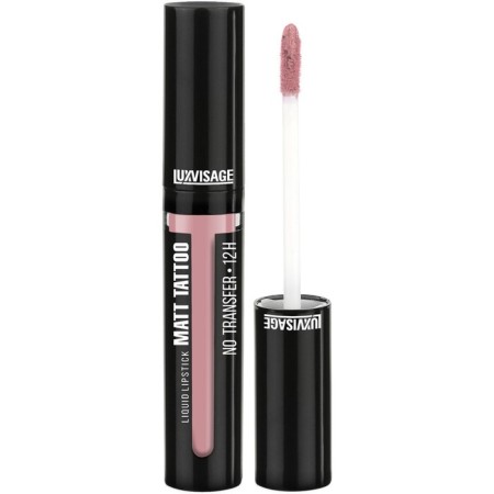 Liquid lipstick Luxvisage Matt Tattoo No Transfer 12h, tone 123 Dusty Rose