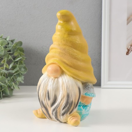 Piggy bank "Gnome buzzing sand" 22 x 12.5 x 11.5 cm-4
