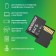 MicrosdxcCC DigMA 64GB Card10 V10 + Adapter memory map