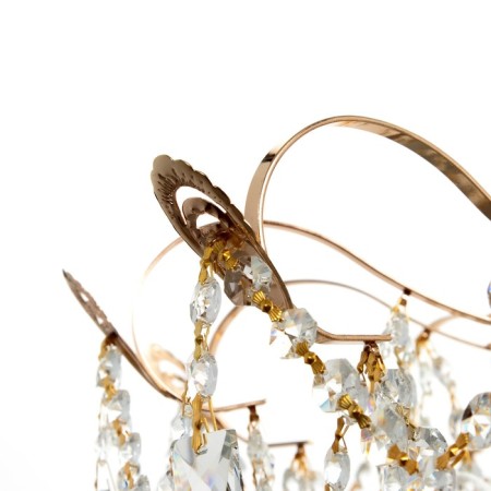 Chase "Arina" 8x60W E14 gold 58x58x53cm SVK-7