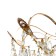 Chase "Arina" 8x60W E14 gold 58x58x53cm SVK