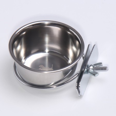 A feeder for a cage with screws on screws, 150 ml-4