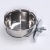 A feeder for a cage with screws on screws, 150 ml