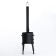 Bake under a cauldron 10 liters, with a chimney, with a door and removable legs