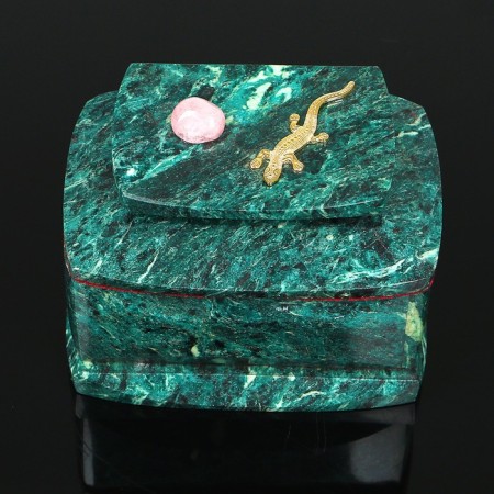 Casket "Lizard" 12.5x8x8.5 cm, coil-2