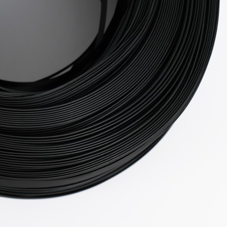 Artificial rattan 6 mm 500 m wave (black)-1