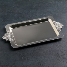 Serving tray with handles 