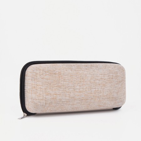 Lightning glass case, beige color