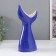 Souvenir Ceramics "Big Tail of the Whale" Sand-blue 13.8x8x22.6 cm