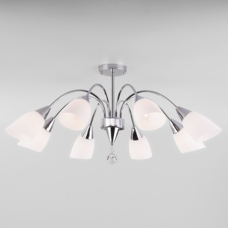 Ellene chandelier, 8x40W E27, color chrome
