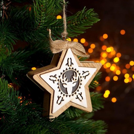 Light decor with the suspension "Dream" 10 cm, mix