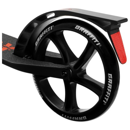 Sugan Graffiti City 200, Folding, Pu 200 mm wheels, ABEC 7 Carbon, Black-5