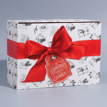 Box the team "New Year's Post", 25 x 18 x 10 cm, New Year-2