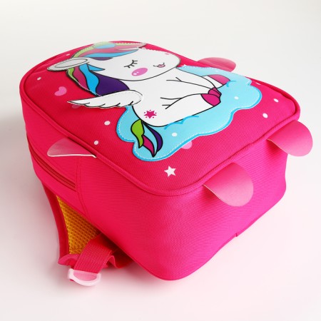 Baby backpack on lightning, pink color-2