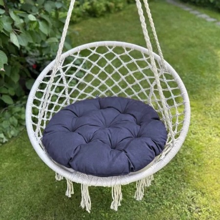 Billy swing pillow, diameter 60 cm, blue color