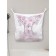 Organizer in a bath on suction cups "floating flowers", for storing toys and trifles, size 33x39 cm