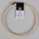 Embroidery hoops, d = 15.3 cm, color is light wood