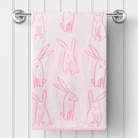 Tmachry Guten Morgen Fluffy, 450 gr, size 30x50 cm, pink color-2
