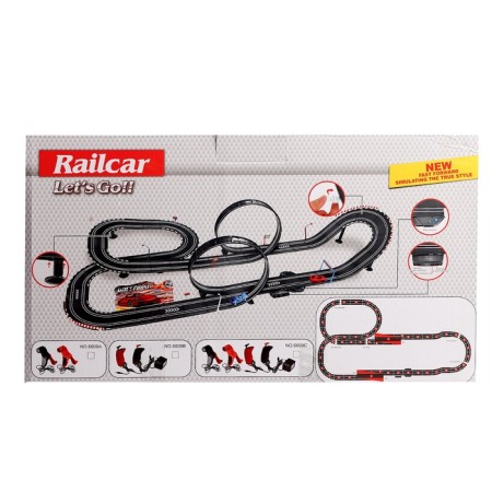 Auto traffic "Racing on Supercares", with 2 machines, a remote control + manual generator, works from the network-9