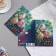 Postcard "Magic New Year!" Congrev, embossing, balls, 12.5x19.5 cm