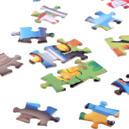 Children's puzzle "Funny Tractor", 54 elements-2