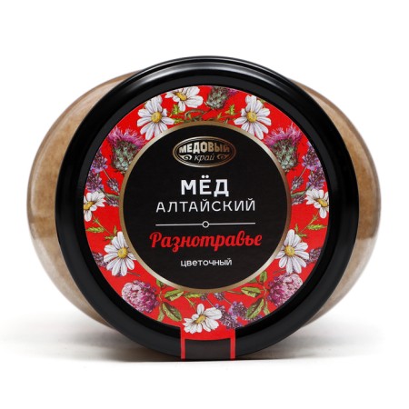 Honey Altai Vygravye natural Flower, 2 banks at 1000 g-1
