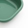 Toilet without an side 41 x 33.5 x 15.5 cm, green