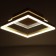 Causteen with PDU 1346/1 LED 80W 3000-6000K gold 43x43x9 cm Bayerlux