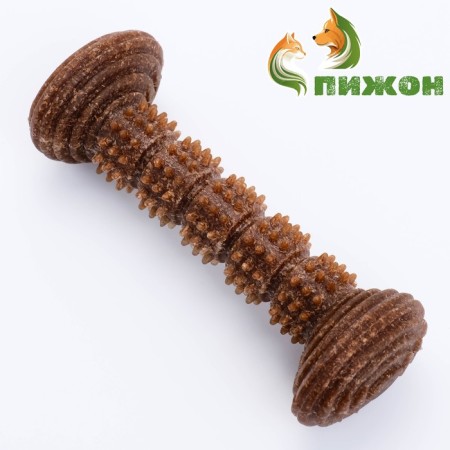 Dog toy "stick", tpr+bamboo, massage, 14.2 x 5.2 cm-1
