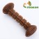 Dog toy "stick", tpr+bamboo, massage, 14.2 x 5.2 cm
