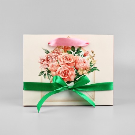 Laminated packet with the tape "For you", MS 23 × 10 × 18 cm-1