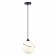 Suspension EVOLUCE. Sle103143-01. Satturo. 1x60 W, E27, 20x20x120 cm, black color