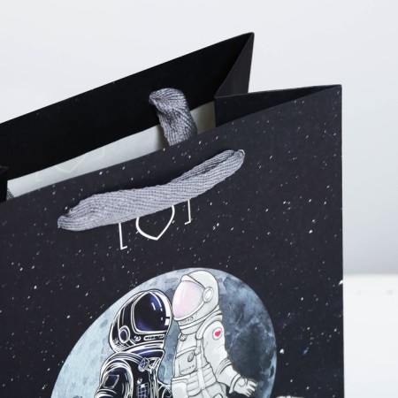 Gift vertical package, packaging, “you are just space”, MS 18 x 23 x 10 cm-2