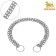 Collar - two -row metal strain, 65 cm, wire thickness 3 mm