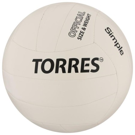 Volleyball ball Torres Simple, TPU, machine stitching, 18 panels, p. 5-4