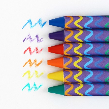Voskovoye crayons, 6 colors "September 1"-1