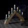 LED figure "Christmas hill" 39 × 29 × 4.5 cm, wood, 220 V, glow warm white