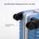 Small suitcase 20 ", lightning department, 2 code locks, 4 wheels, hook, blue color