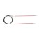 Knitting needles aluminum circular zing Knitpro, 150 cm/2.00 mm 47201
