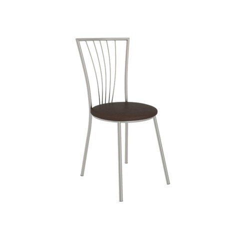 Sirius chair, 425 × 465 × 850 mm, chrome color / Domask Beige