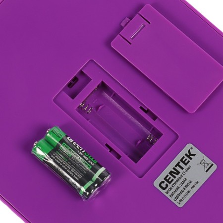 Kitchen CENTEK CT-2461, electronic, up to 5 kg, silver-violet-4