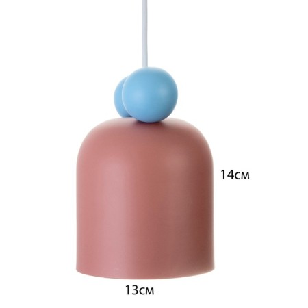 Bayerlux “Teddy” lamp E27 40W pink blue 20x14x20-120cm-5