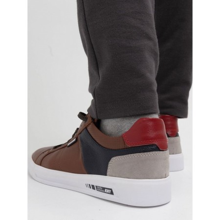 Pants for boys, height 140 cm, dark gray color-2