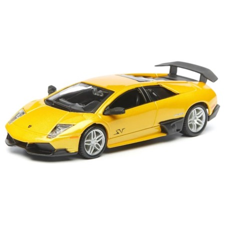 BBURAGO MURCIELAGO LP 670-4 SV, Die-Cast, 1:32, yellow color-1