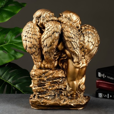 Figure "Angel and Fairy standing" Bronze 20x30x36cm-2