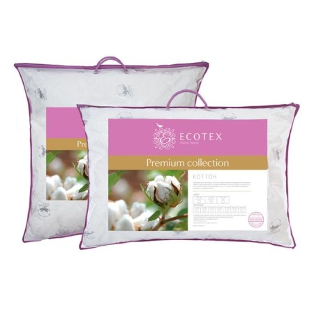 Cotton pillow, size 50x70 cm, downfill microfiber-1