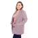 Female jacket, pink color, goose foot, size 54